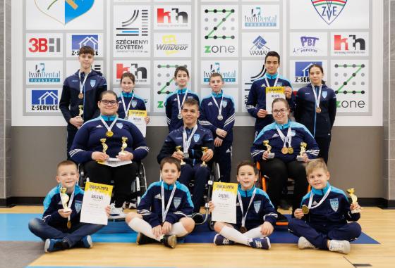 Vívó Diákolimpia a BOK csarnokban Vívó Diákolimpia a BOK csarnokban