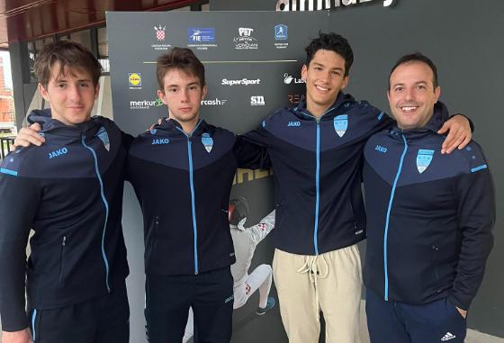 Rubin Mattia kiváló eredménye a zágrábi férfi tőr szatellit versenyen Rubin Mattia kiváló eredménye a zágrábi férfi tőr szatellit versenyen