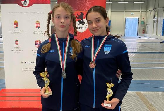 Egy ezüst- és egy bronzérem a serdülő OB-n Egy ezüst- és egy bronzérem a serdülő OB-n