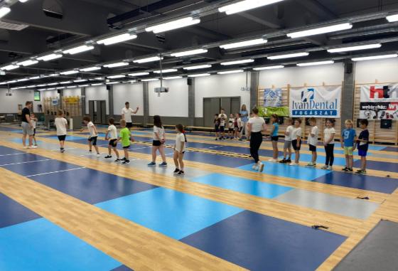 Záróvizsga a kezdő csoportnak Záróvizsga a kezdő csoportnak